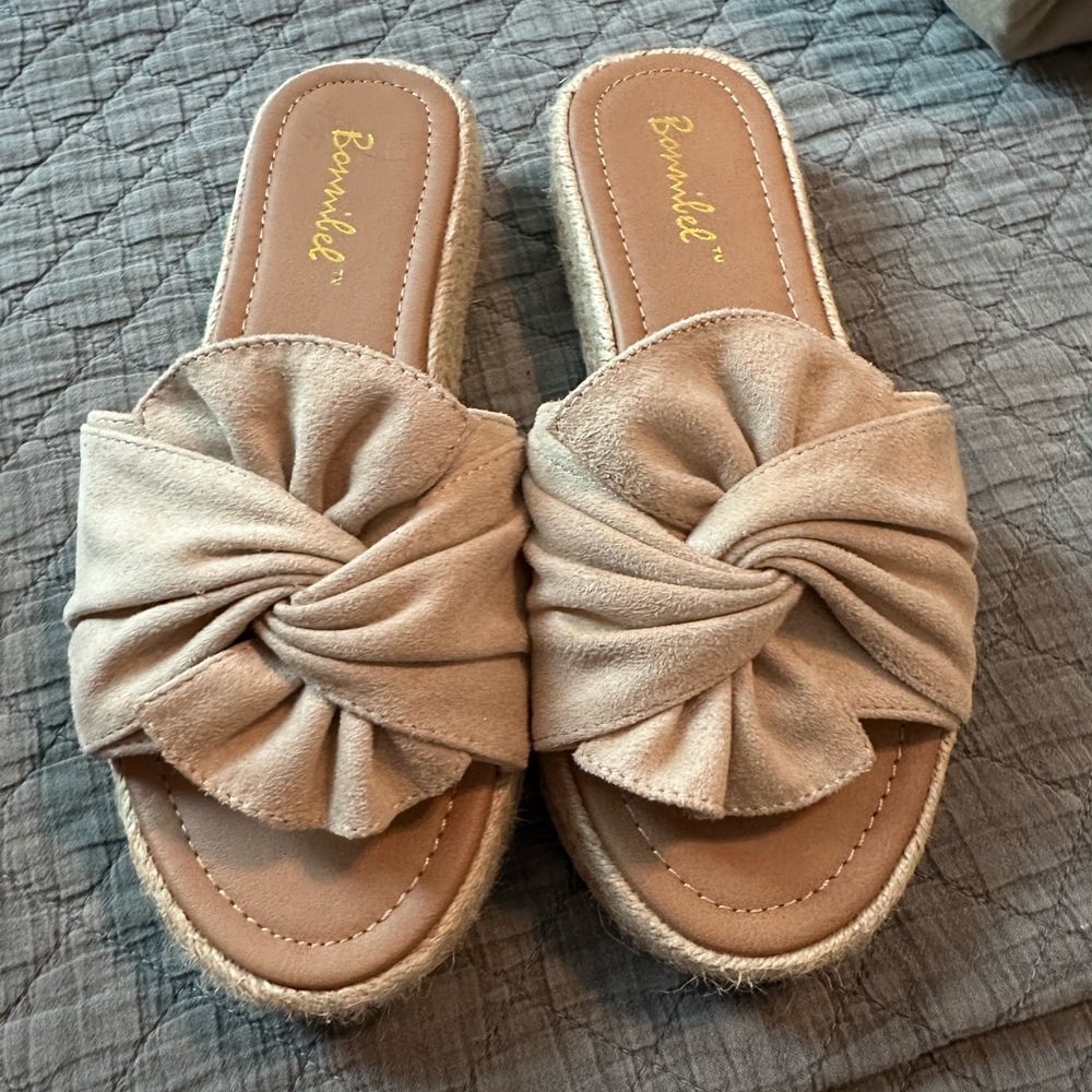 Bonnibel slip on platform sandals
